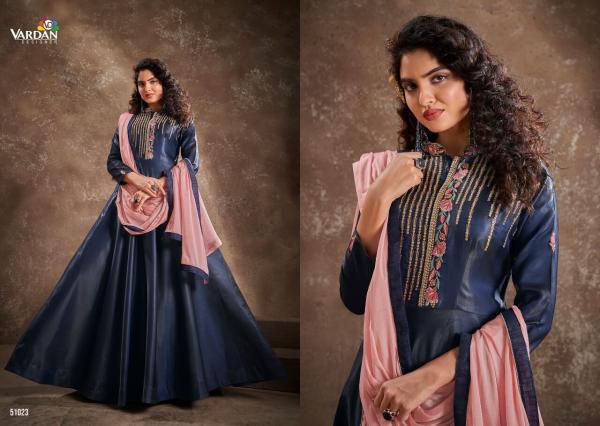 Vardan Apsara 1 Silk Fancy Gown With Dupatta Collection